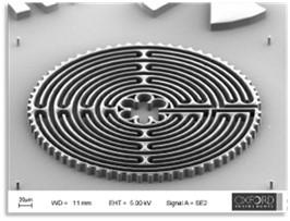 Micro-mould created using the Cryo process