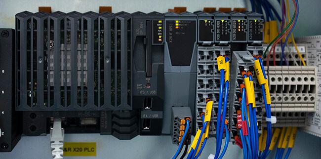 X20 PLC close-up