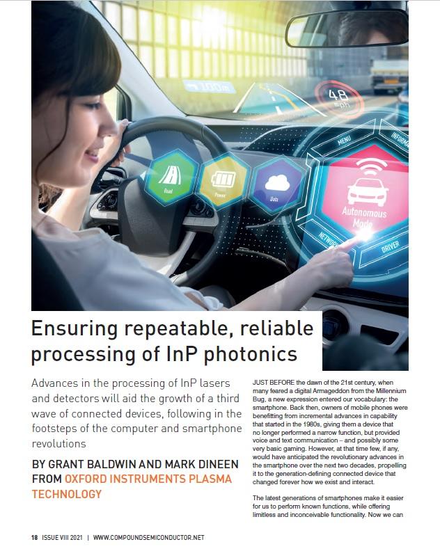 InP Photonics Article by Oxford Instruments