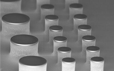 Ion Beam Etching SEMs