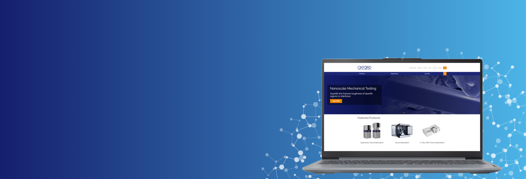 Nanoindentation.oxinst.com