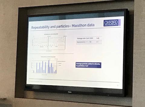 Marathon data presentation
