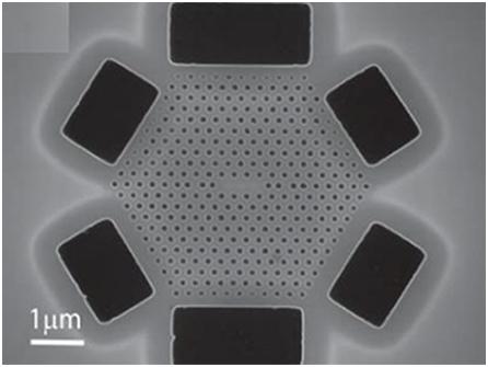 Photonic crystals large SEM