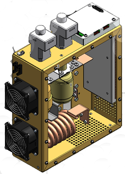 AMU Vacuum Capacitor Upgrade inside HP - Oxford Instruments