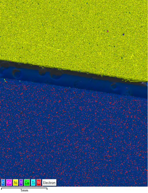 Figure 5: Large area BEX imaging acquired with Unity in AZtecLive's Cartography Mode. The area consists of 608 fields and was collected in 1 hr 33 min.